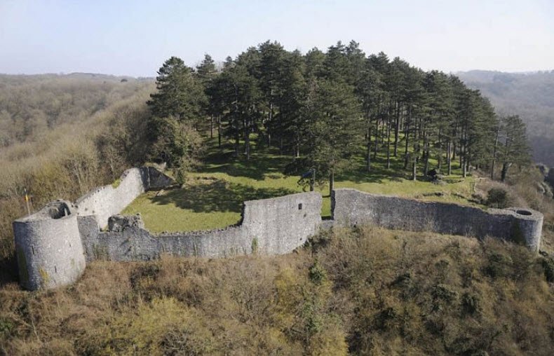 Poilvache Castle, Yvoir, Belgium